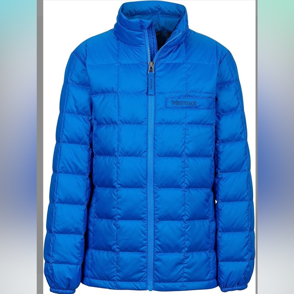 Marmot Ajax boys puffer jacket blue xlg